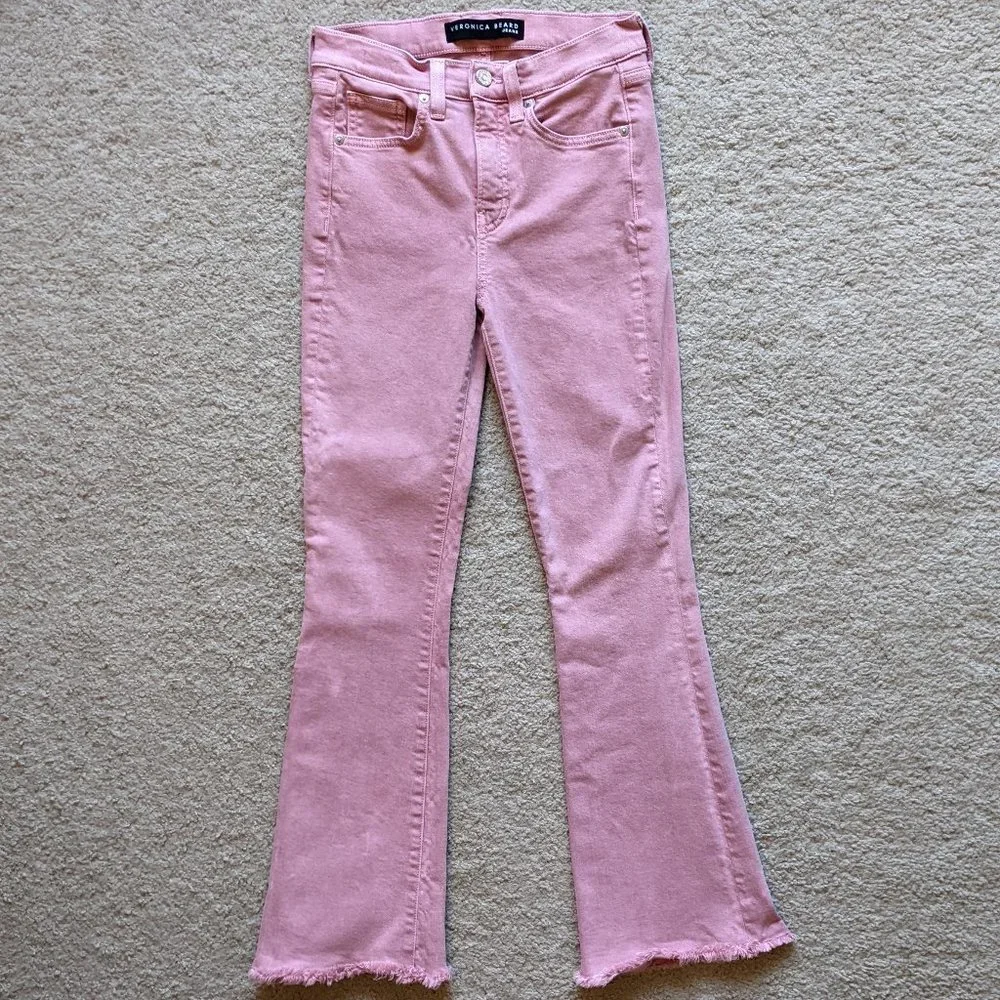 Veronica Beard Beverly Skinny Flare Jeans - Picture 2 of 7